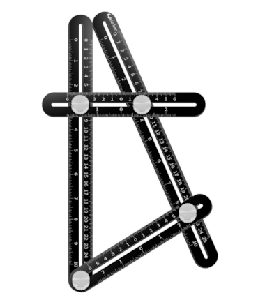 ANGLE IZER - ESQUADRO MULTI-ÂNGULO EM LIGA DE ALUMÍNIO ANGLE IZER - ESQUADRO MULTI-ÂNGULO EM LIGA DE ALUMÍNIO