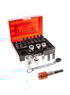 BAHCO - KIT CHAVE CATRACA - 26 PEÇAS BAHCO - KIT CHAVE CATRACA - 26 PEÇAS