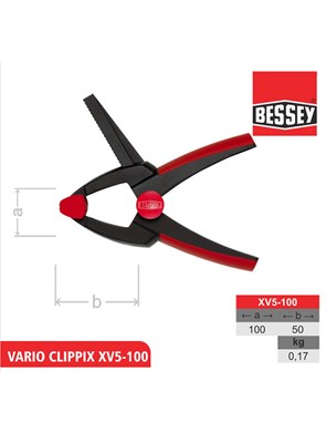 BESSEY - GRAMPO VARIO CLIPPIX XV5-100