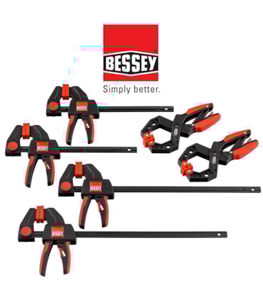 BESSEY - KIT COM GRAMPOS PROFISSIONAIS