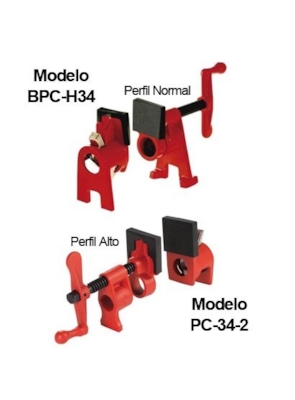BESSEY - PIPE CLAMP - SARGENTO DE CANO - PC - 34-2 BESSEY - PIPE CLAMP - SARGENTO DE CANO - PC - 34-2