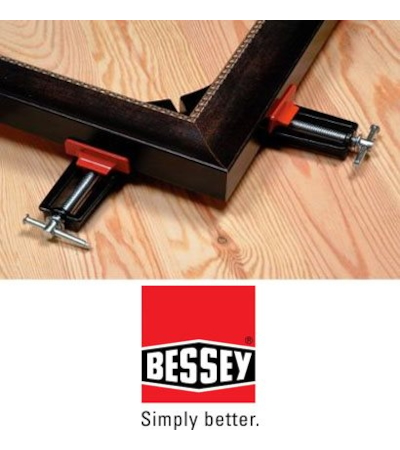 BESSEY - SARGENTO ANGULAR DE 90 GRAUS - 4 UNIDADES - PROMOÇÃO