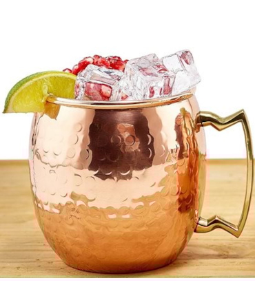 Caneca Moscow Mule Original - Tipo Craquelado - 428H