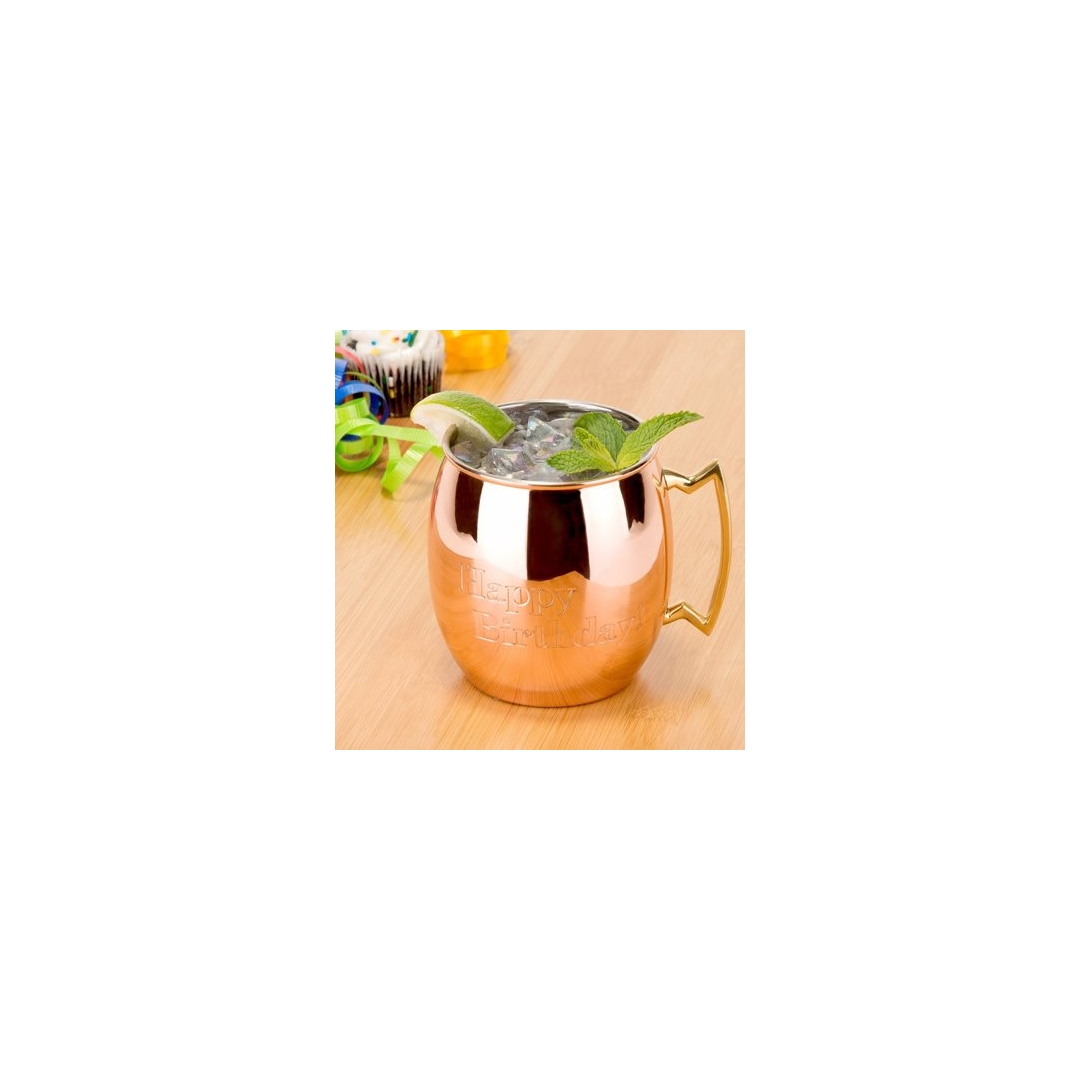 Caneca Moscow Mule Original - Tipo Happy Birthday - 443