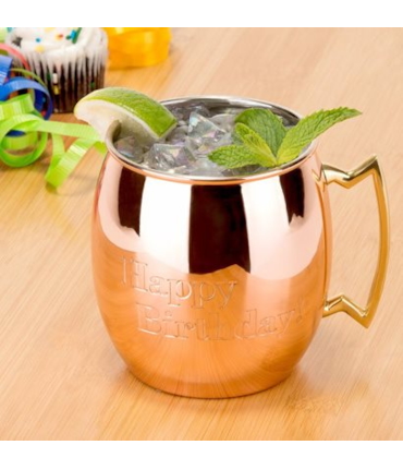 Caneca Moscow Mule Original - Tipo Happy Birthday - 443