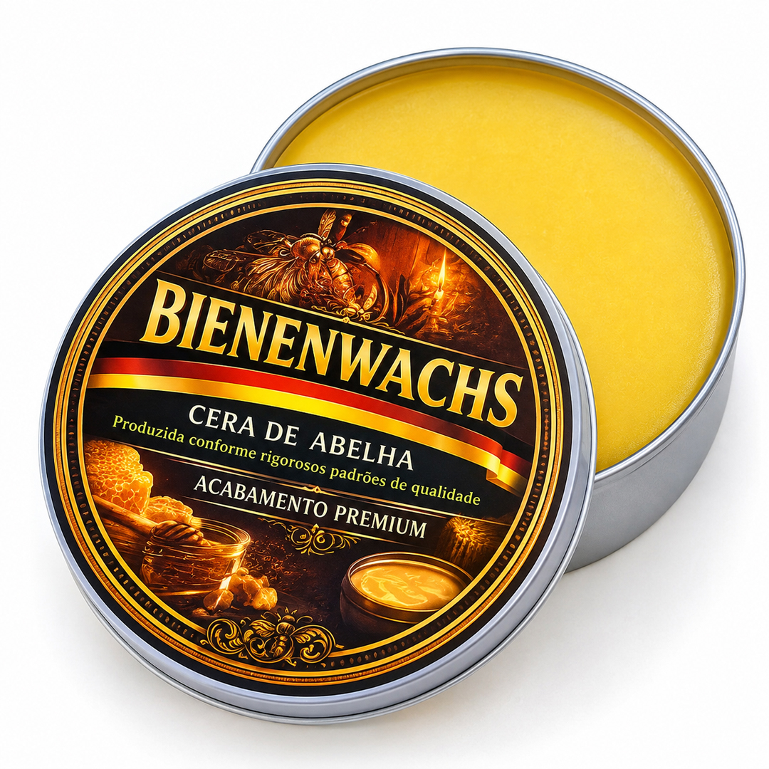 CERA DE ABELHA BIENENWACHS – ACABAMENTO PREMIUM PARA MADEIRA