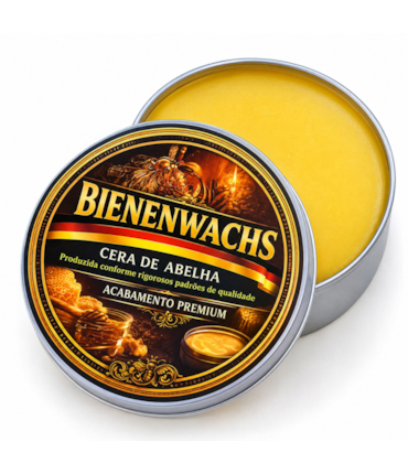 CERA DE ABELHA BIENENWACHS – ACABAMENTO PREMIUM PARA MADEIRA
