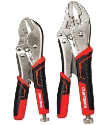 CRAFTSMAN - CONJUNTO COM 2 ALICATES DE PRESSÃO CRAFTSMAN - CONJUNTO COM 2 ALICATES DE PRESSÃO