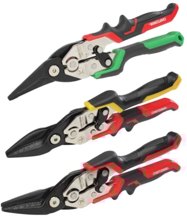 CRAFTSMAN - CONJUNTO COM 3 TESOURAS PARA CHAPAS - TIPO AVIAÇÃO CRAFTSMAN - CONJUNTO COM 3 TESOURAS PARA CHAPAS - TIPO AVIAÇÃO
