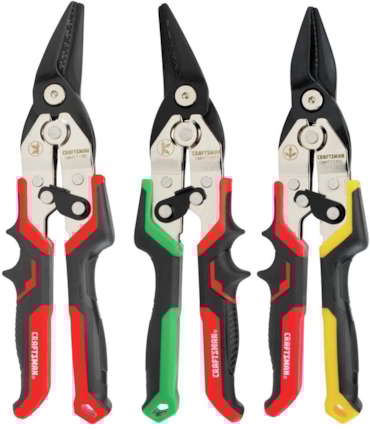 CRAFTSMAN - CONJUNTO COM 3 TESOURAS PARA CHAPAS - TIPO AVIAÇÃO CRAFTSMAN - CONJUNTO COM 3 TESOURAS PARA CHAPAS - TIPO AVIAÇÃO
