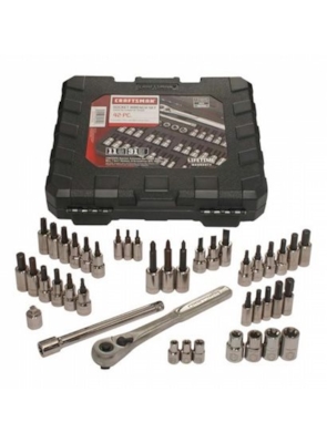 CRAFTSMAN - CONJUNTO COM CHAVE CATRACA - 42 PEÇAS CRAFTSMAN - CONJUNTO COM CHAVE CATRACA - 42 PEÇAS