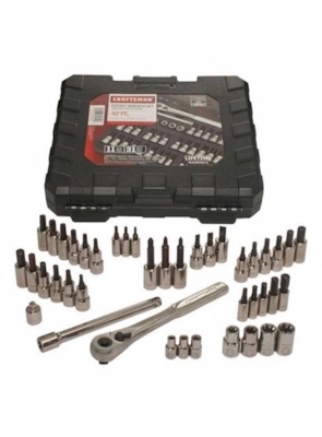 CRAFTSMAN - CONJUNTO COM CHAVE CATRACA - 42 PEÇAS