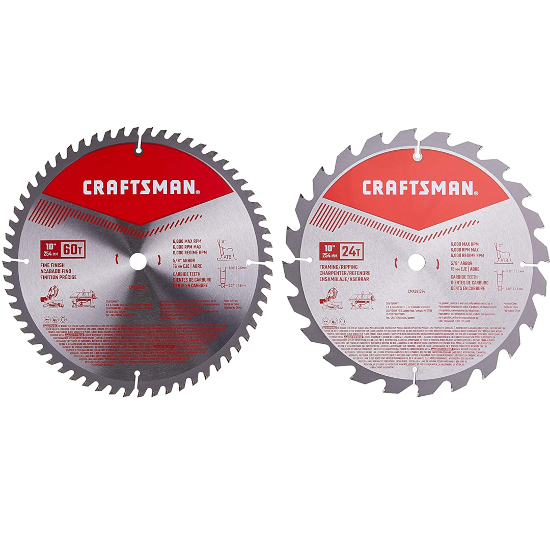 CRAFTSMAN - DISCOS DE SERRA PARA MADEIRA