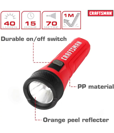 CRAFTSMAN - LANTERNA PROFISSIONAL - 2 PCS