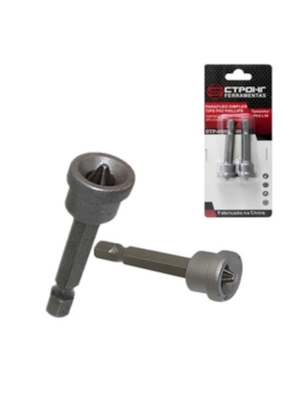 CTPOHR - STRONG - JOGO COM 2 BITS PARAFUSO DIMPLER TIPO PHILLIPS PH2 PARA DRYWALL CTPOHR - STRONG - JOGO COM 2 BITS PARAFUSO DIMPLER TIPO PHILLIPS PH2 PARA DRYWALL
