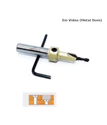 CTPOHR – STRONG – ESCAREADOR 45º 8 MM DE VÍDEA COM BROCA DE 5 MM CTPOHR – STRONG – ESCAREADOR 45º 8 MM DE VÍDEA COM BROCA DE 5 MM