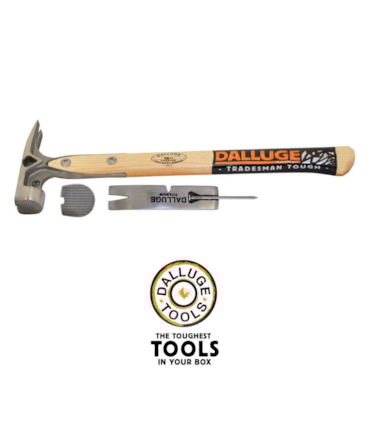 DALLUGE - DDT16 - TITANIUM HAMMER - MARTELO EM TITÂNIO DALLUGE - DDT16 - TITANIUM HAMMER - MARTELO EM TITÂNIO