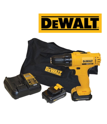 DEWALT - FURADEIRA PARAFUSADEIRA 3/8" 12V ÍON LÍTIO - DCD700C2 - BR