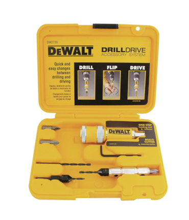 DEWALT - KIT PARA FURAR E PARAFUSAR - 8 PEÇAS