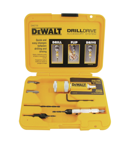 DEWALT - KIT PARA FURAR E PARAFUSAR - 8 PEÇAS