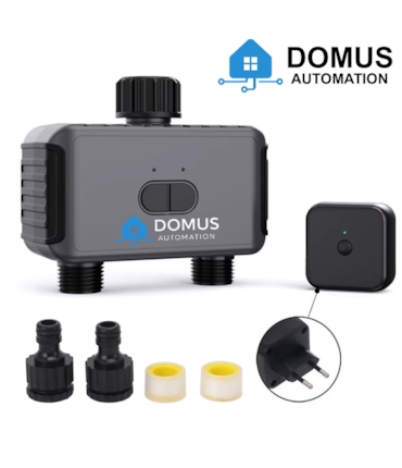 DOMUS - CONTROLADOR DE IRRIGAÇÃO INTELIGENTE WI-FI + BLUETOOTH DOMUS - CONTROLADOR DE IRRIGAÇÃO INTELIGENTE WI-FI + BLUETOOTH