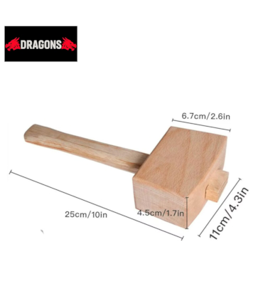 DRAGONS - MACETE PROFISSIONAL DE MADEIRA BEECHWOOD