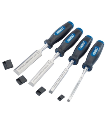 DRAPER - CONJUNTO COM 4 FORMÕES BEVEL EDGE - CROMO VANADIUM - EXPERT