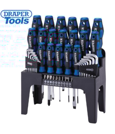 DRAPER - CONJUNTO COM 44 CHAVES DE FENDA E OUTRAS DRAPER - CONJUNTO COM 44 CHAVES DE FENDA E OUTRAS