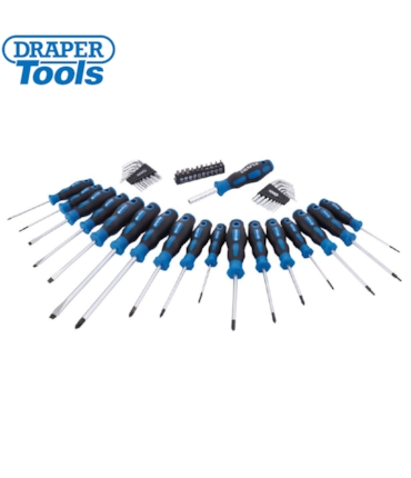 DRAPER - CONJUNTO COM 44 CHAVES DE FENDA E OUTRAS DRAPER - CONJUNTO COM 44 CHAVES DE FENDA E OUTRAS