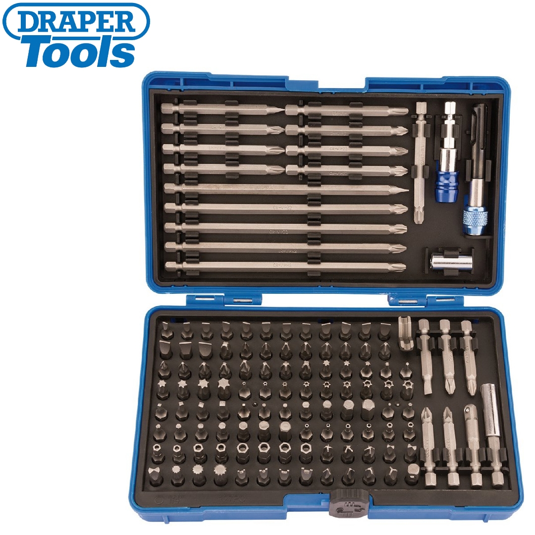 DRAPER - CONJUNTO DE BITS EXPERT - 26 PCS - Tools BR