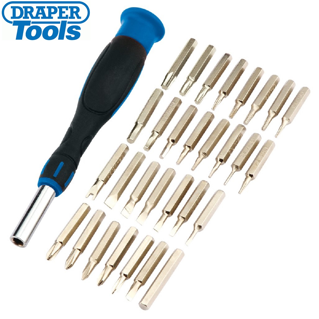 DRAPER - CONJUNTO DE CHAVES DE PRECISAO - 31 PCS - Tools BR