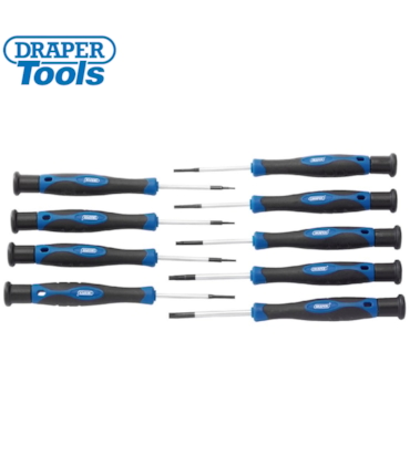 DRAPER - CONJUNTO DE CHAVES TORX DE PRECISAO - 9 PCS