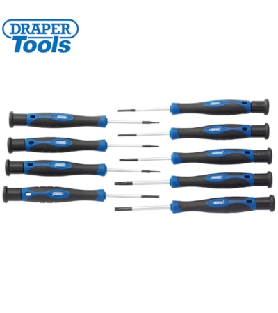 DRAPER - CONJUNTO DE CHAVES TORX DE PRECISAO - 9 PCS