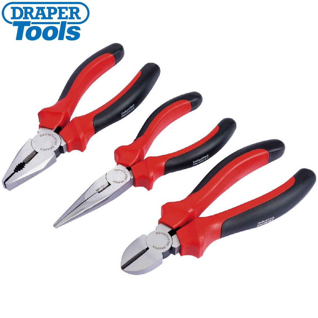 DRAPER - KIT COM 3 ALICATES DE 160 MM