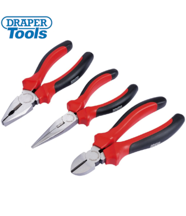 DRAPER - KIT COM 3 ALICATES DE 160 MM