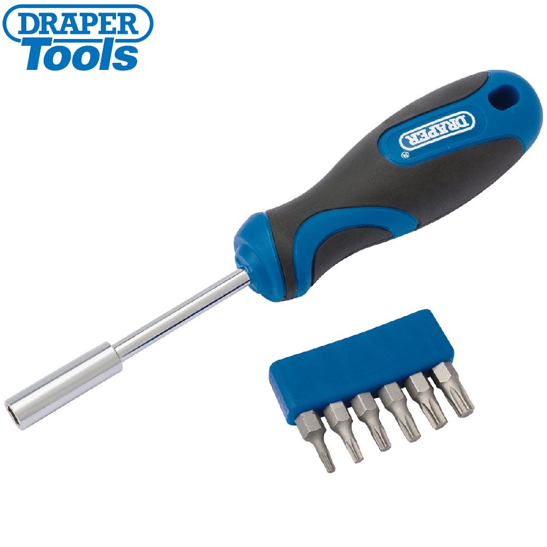 DRAPER - KIT DE CHAVES DE APERTO TORX - 7 PCS