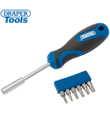 DRAPER - KIT DE CHAVES DE APERTO TORX - 7 PCS