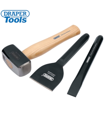 DRAPER - KIT DE TALHADEIRAS COM MARRETA