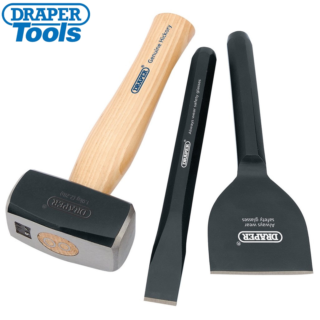 DRAPER - KIT DE TALHADEIRAS COM MARRETA