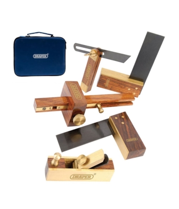 DRAPER - KIT PARA MARCENARIA FINA