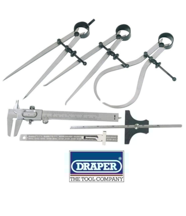 DRAPER - KIT PARA MEDIÇÕES COM 6 PEÇAS