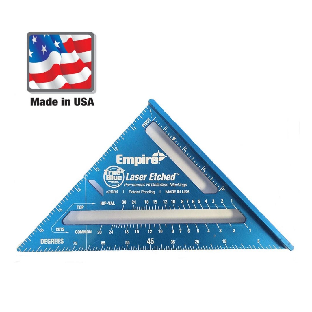 EMPIRE LEVEL - HIGH DEFINITION RAFTER SQUARE - ESQUADRO DE ALTA DEFINIÇÃO