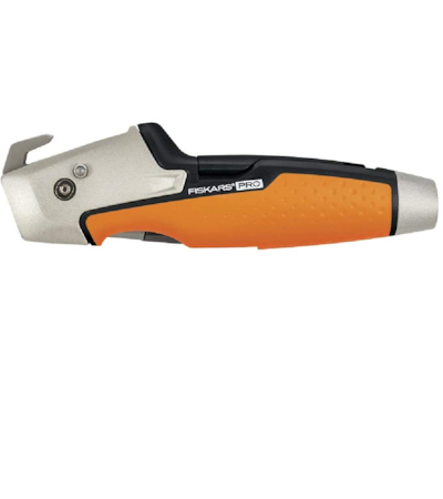 FISKARS - ESTILETE DOBRÁVEL TRAPEZOIDAL COM ADAPTADOR PARA BITS