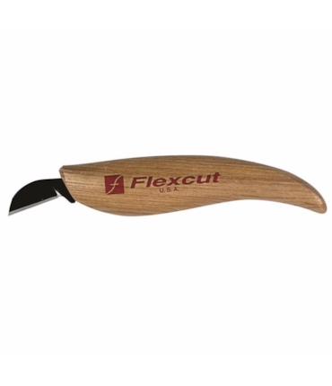 FLEXCUT - CHIP CARVING KNIFE - FACA DE ENTALHE PARA DESBASTE