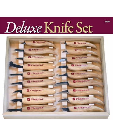 FLEXCUT - DELUXE KNIFE SET - CONJUNTO DE LUXO - FACAS DE ENTALHE