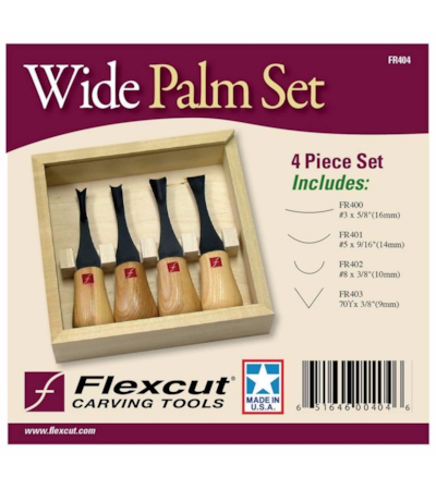 FLEXCUT -  WIDE FORMAT PALM SET - CONJUNTO DE GOIVAS GRANDES