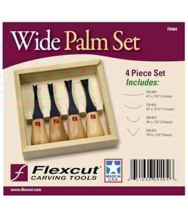 FLEXCUT - WIDE FORMAT PALM SET - CONJUNTO DE GOIVAS GRANDES FLEXCUT - WIDE FORMAT PALM SET - CONJUNTO DE GOIVAS GRANDES