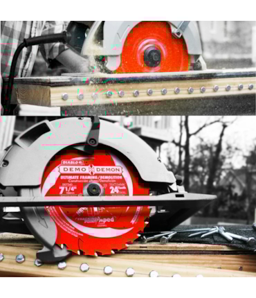 FREUD DIABLO DEMON - DISCO DE SERRA PARA FRAMING  - 24 DENTES - 7,25 POLEG. - D0724DA FREUD DIABLO DEMON - DISCO DE SERRA PARA FRAMING  - 24 DENTES - 7,25 POLEG. - D0724DA