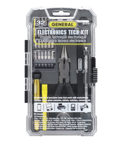 GENERAL TOOLS - CONJUNTO PARA MICRO REPAROS - 32 PCS