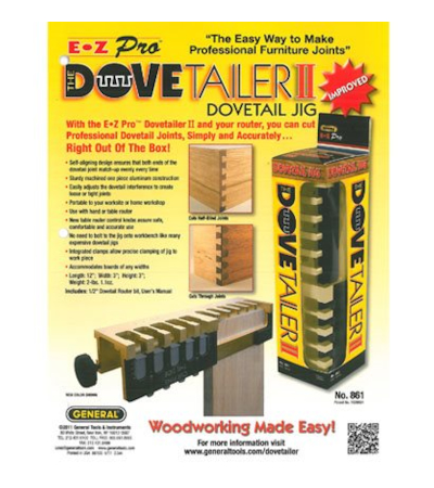 General Tools - Dovetailer II - Jig para Rabo de Andorinha